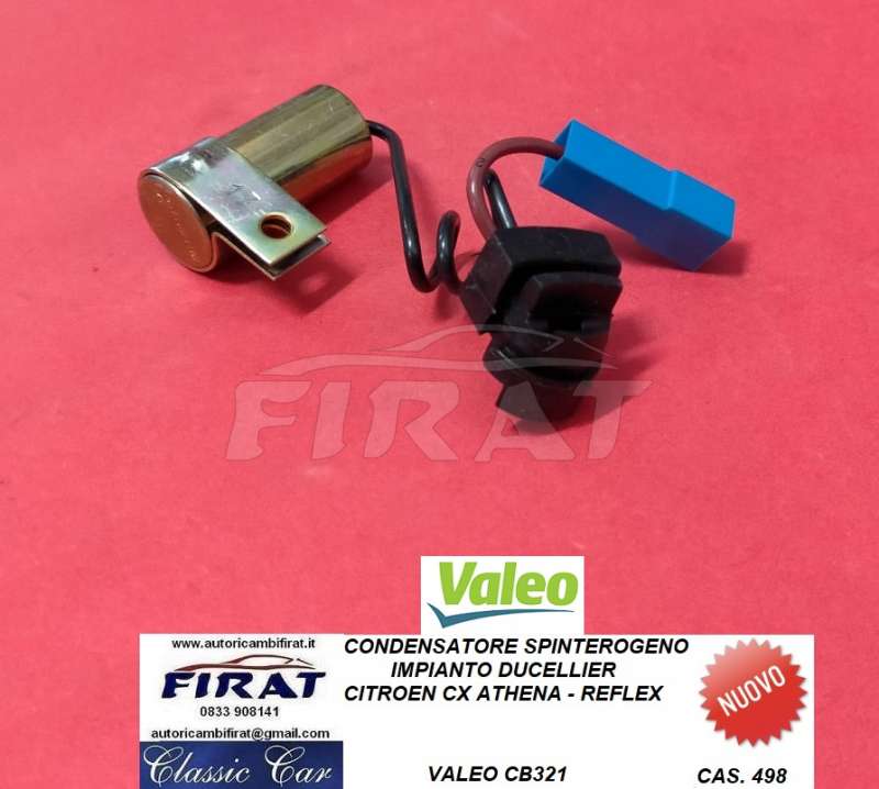 CONDENSATORE SPINTEROGENO CITROEN CX ATHENA-REFLEX (CB321)